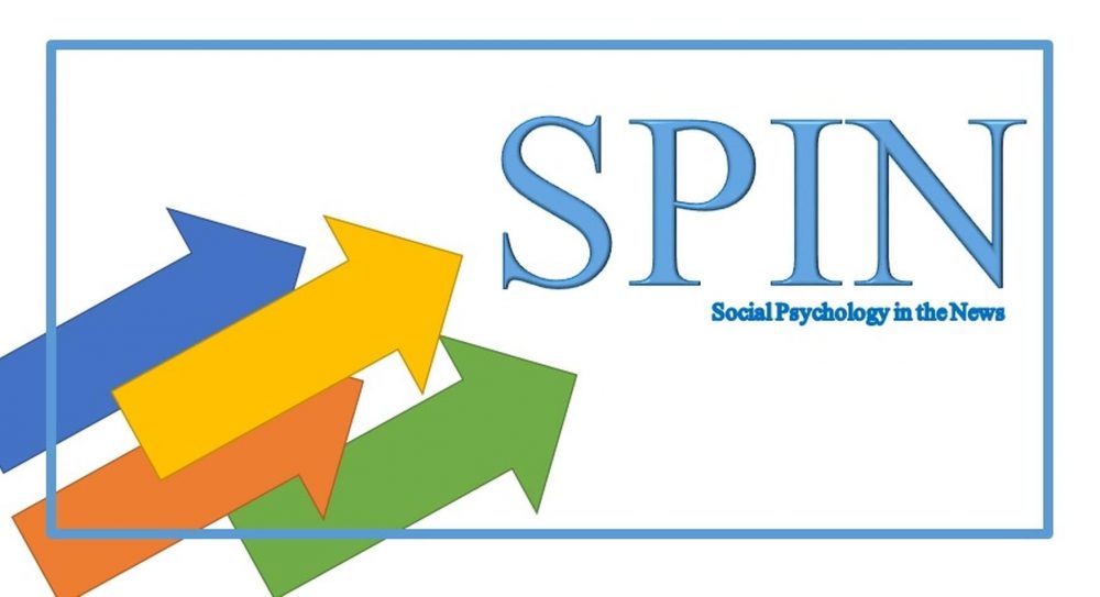SOCIAL PSYCHOLOGY IN THE NEWS